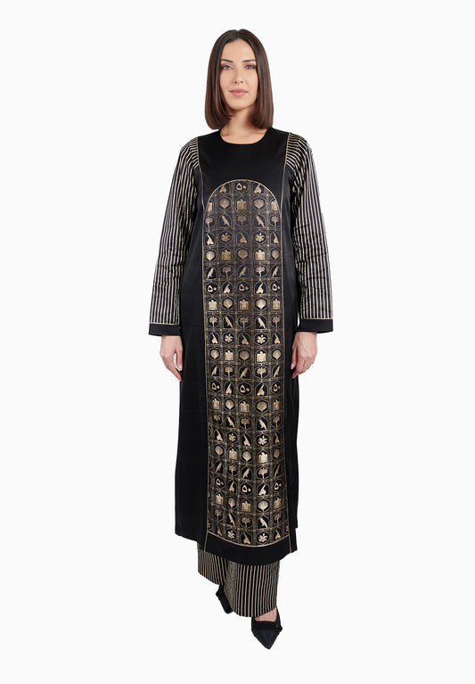 Falcon Brocade Black