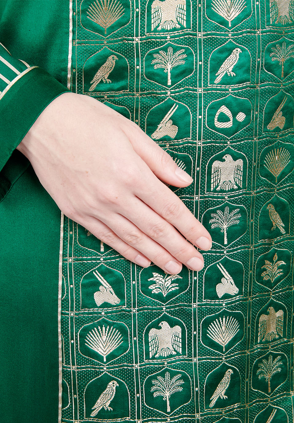 KIDS Falcon Brocade Green
