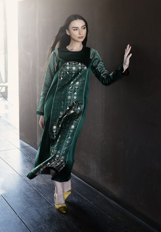 Falcon Brocade Green