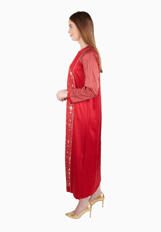 Falcon Brocade Red