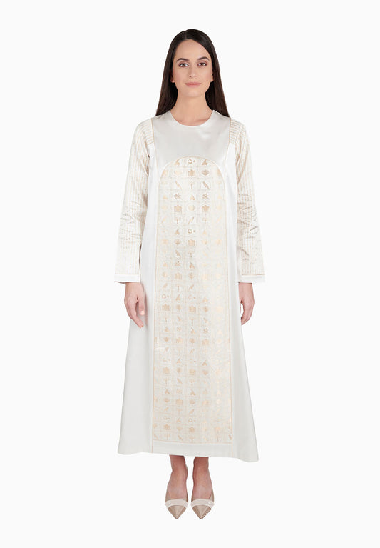 Falcon Brocade White