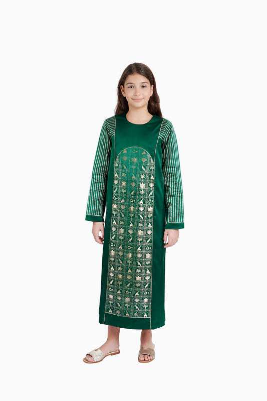 KIDS Falcon Brocade Green