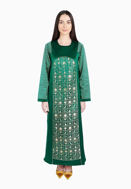 Falcon Brocade Green