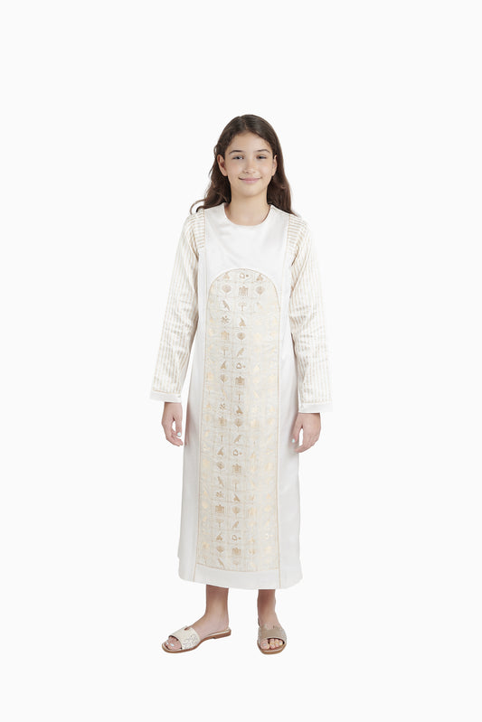 KIDS Falcon Brocade White